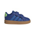 Sapatilhas Adidas Grand Court 3.0 CF Infantil Azul/Azul/Estilo