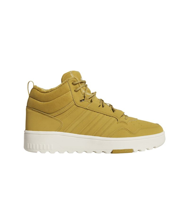 Chaussures d'hiver adidas Hoops 4.0 Mid Or / Blanc