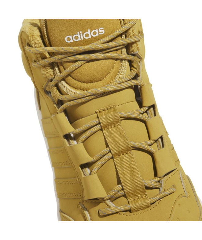 Chaussures d'hiver adidas Hoops 4.0 Mid Or / Blanc