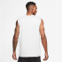 T-shirt Fitness sans manches Nike Dri-Fit Legend Fitness Homme blanc
