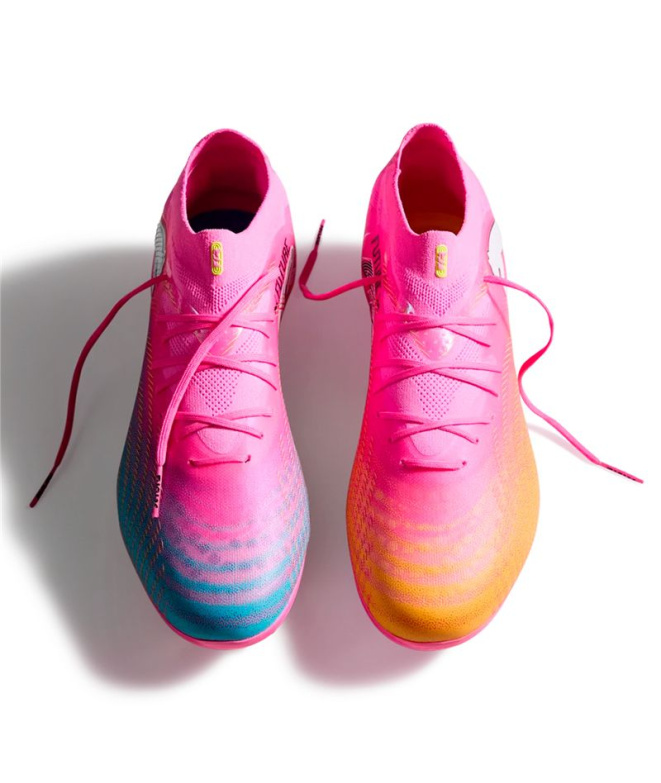 futebol Puma Future 9 Pro Mg, Rosa Veneno-Sun