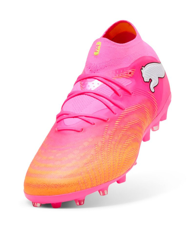 futebol Puma Future 9 Pro Mg, Rosa Veneno-Sun