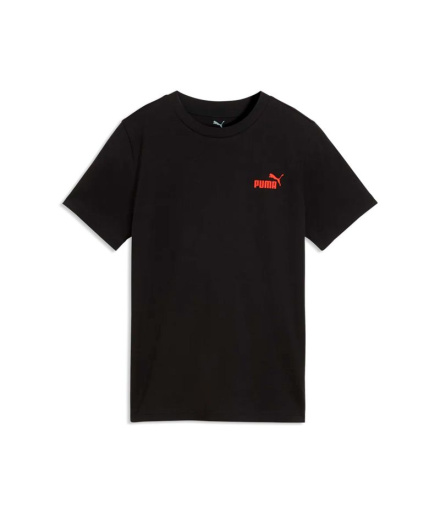 T-shirt Puma Ess Logo Lab Brand, noir, Enfant