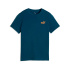 Camiseta Puma Ess Logo Lab Brand Midnight Pet Menino