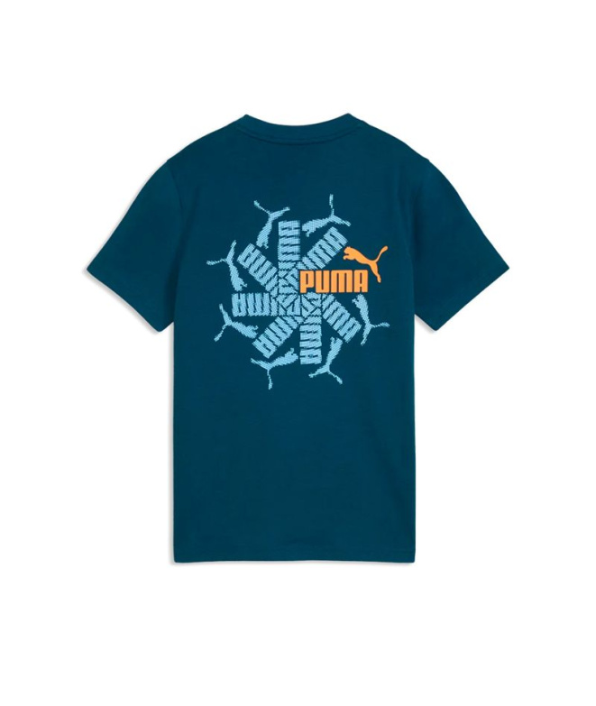 T-shirt Puma Ess Logo Lab Brand Midnight Pet,...