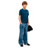 Camiseta Puma Ess Logo Lab Brand Midnight Pet Menino