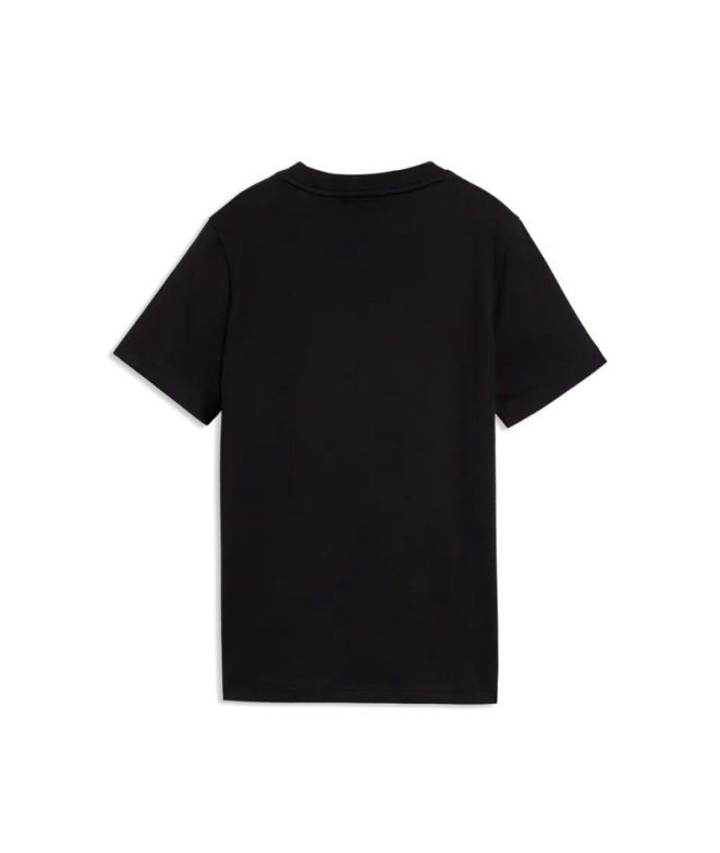 T-shirt Puma Ess Logo Lab Brand, noir, Enfant