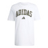 Camiseta branca adidas Camo Script tamanho M