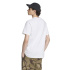 T-shirt blanc adidas Camo Script, taille M