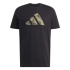 T T-shirt adidas pour homme avec logo camouflage - Noir