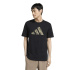 T T-shirt adidas pour homme avec logo camouflage - Noir