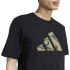 T T-shirt adidas pour homme avec logo camouflage - Noir