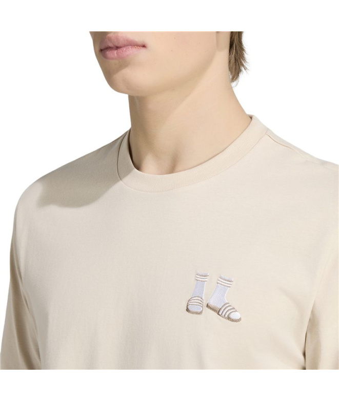 adidas M Emb Slides T Licr T Camiseta