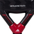 Pala de padel adidas Metalbone Youth 3.3 Preta/Vermelha