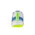 Chaussures de volleyball Unisexe Mizuno Cyclone Speed 5, blanc/bleu/gris