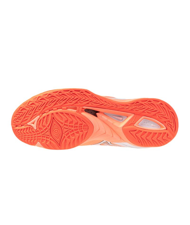 Chaussures Handball blanches Unisexe Mizuno...