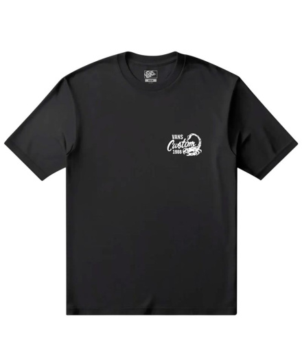 Camiseta Vans Custom Cat SS Homem Preta