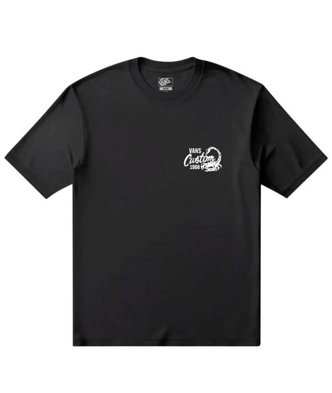 T-shirt Vans Custom Cat SS pour Homme , noir
