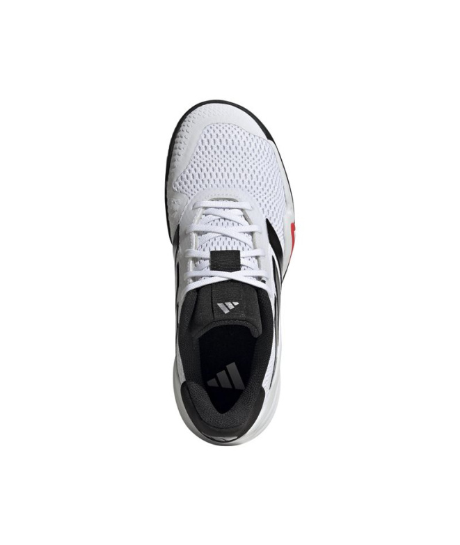 Chaussures Tennis adidas Barricade Enfant blanches