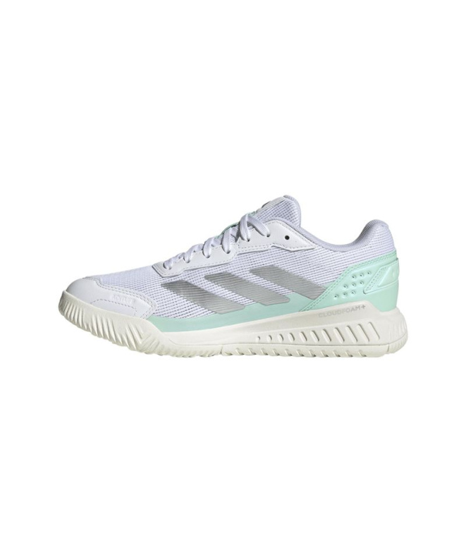 Chaussures Pádel blanches adidas Courtquick Femme