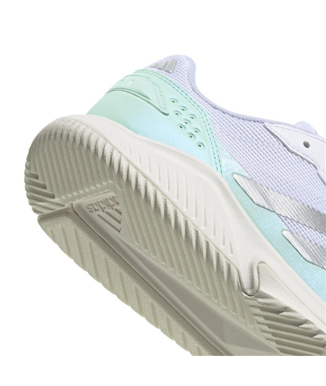 Chaussures Pádel blanches adidas Courtquick Femme