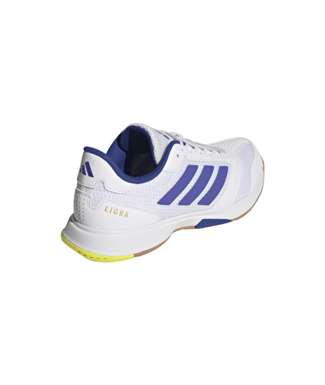 Chaussures Handball blanches adidas Ligra 8 Homme