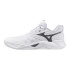Sapatilhas de Vôlei Unissex Mizuno Wave Momentum Pro Branco/Preto