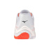 Sapatilhas de Vôlei Unissex Mizuno Wave Lightning Elite Branco/Laranja