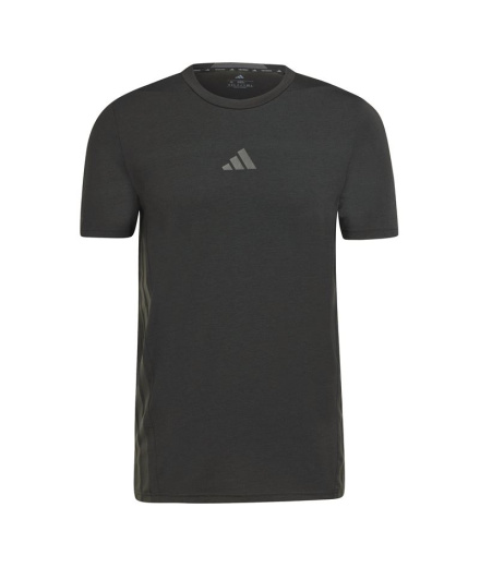 Camiseta de Fitness adidas D4T 3 Bandas Hombre Negro