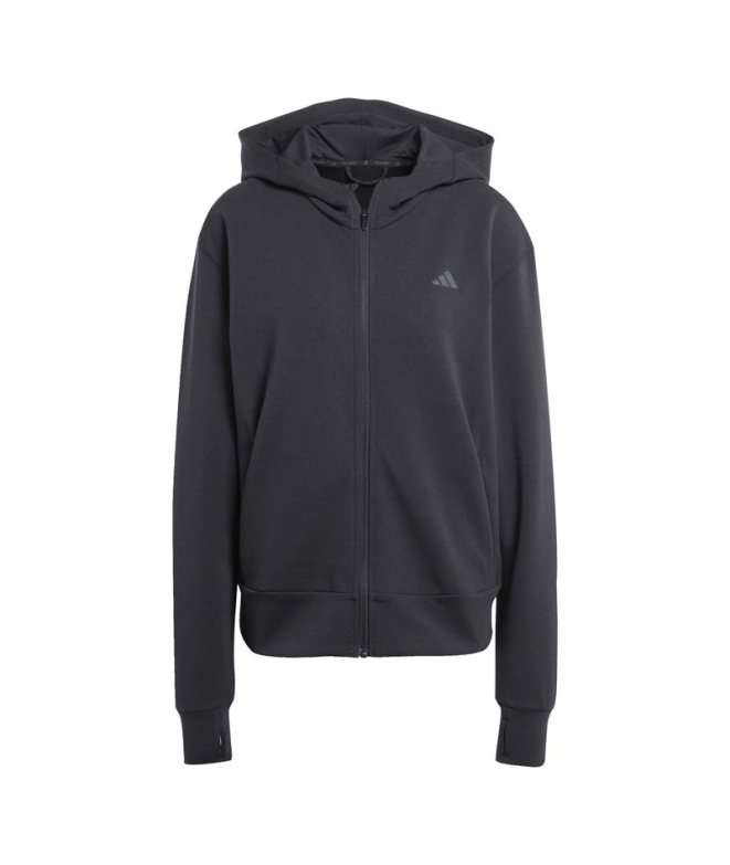 Sudadera de Fitness adidas D4T Fz Hoodie Mujer...