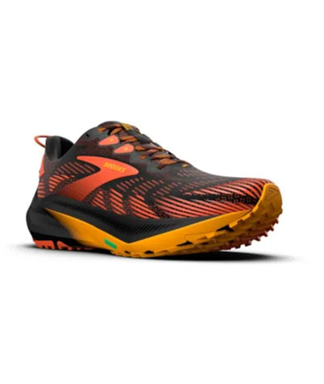 Sapatilhas Trail Brooks Ghost Trail Homem preto.