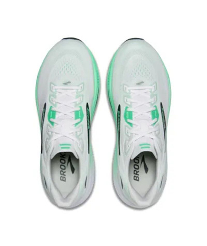 Chaussures Running Brooks Ghost 18 Homme blanches