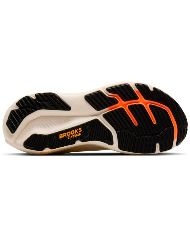 Sapatilhas Running Homem Brooks Glycerin 23, bege