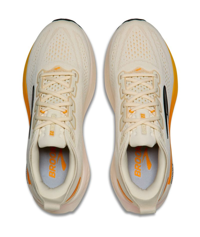 Sapatilhas Running Homem Brooks Glycerin 23, bege