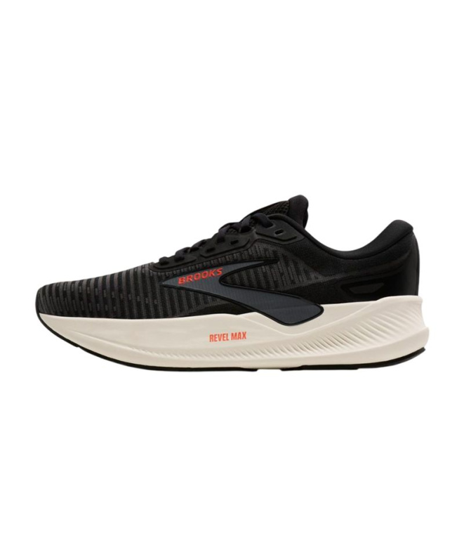 Chaussures Running Brooks Revel Max Homme noires