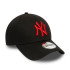 Boné New Era New York Yankees Essential Logo Preto 9FORTY