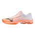 Chaussures de volleyball Unisexe Mizuno Wave Lightning Pro blanches/grises