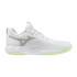 Chaussures de volleyball Mizuno Wave Momentum Pro Femme blanc/gris