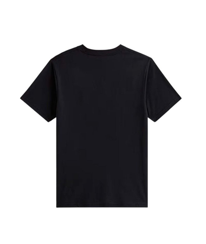 Camiseta Vans Stretch Logo Menino Preta