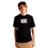 Camiseta Vans Stretch Logo Menino Preta
