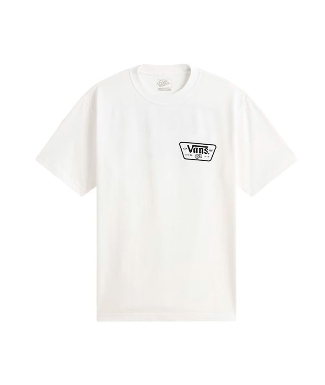 T-shirt blanc Vans Knu Patch Homme