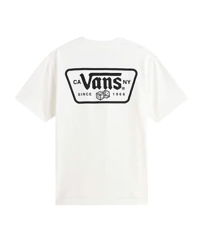 T-shirt blanc Vans Knu Patch Homme