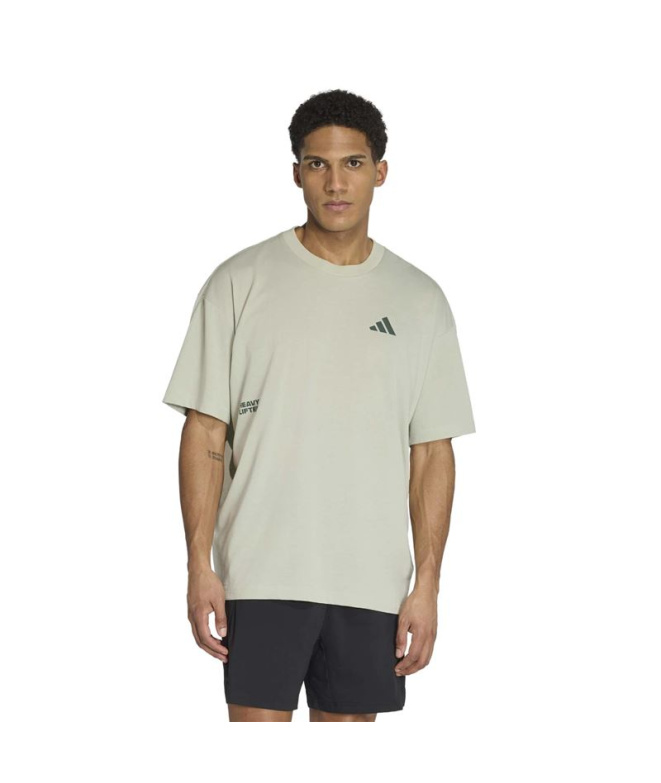 Camiseta adidas M Fun Train GT Verde Fitness