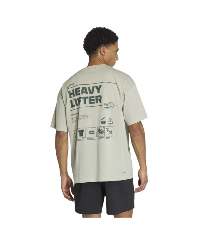 Camiseta de Fitness adidas M Fun Train G T Verde