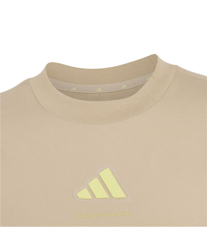 T-shirt beige adidas B Sj T