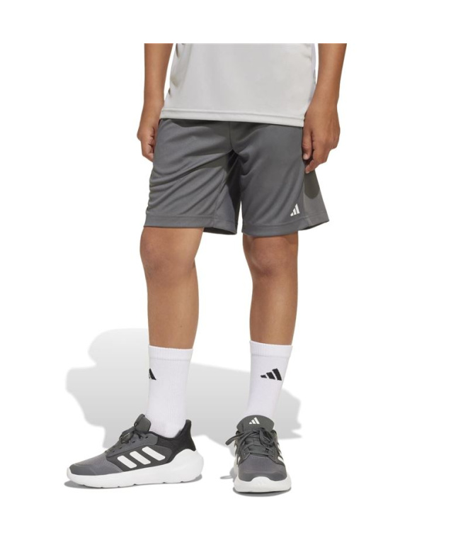Pantalons Fitness adidas Tr-Es Enfant gris