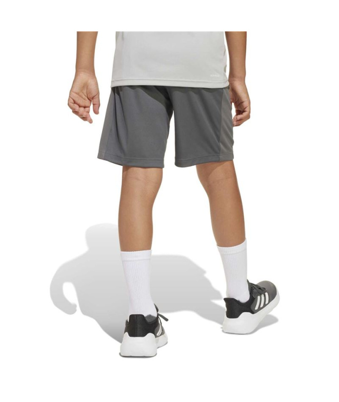 Calça Fitness Infantil adidas Tr-Es cinza