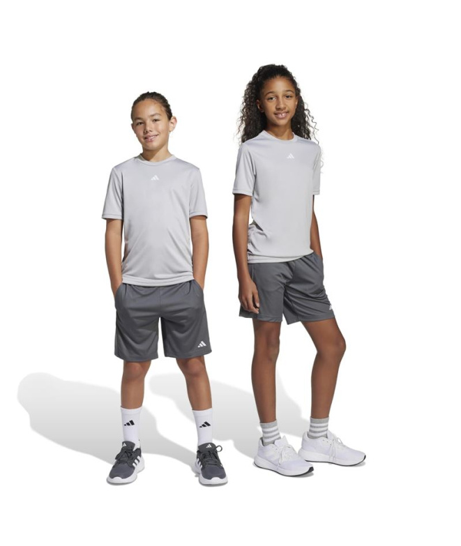 Calça Fitness Infantil adidas Tr-Es cinza