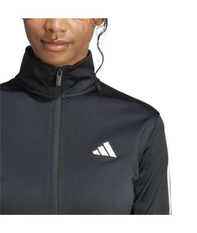 T-shirt adidas W 3 bandes Tt Tric blanc