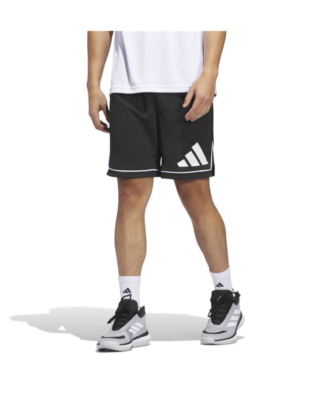 Pantalons Basket-ball adidas Bos Homme noir et...